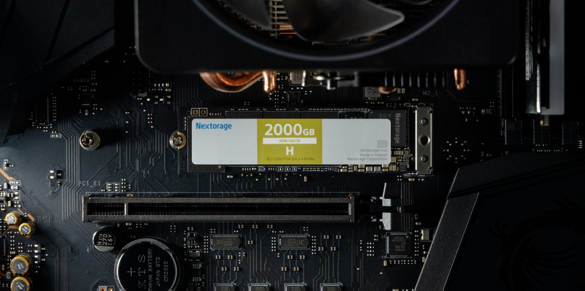 Nextorage PCIe®4.0 2280 NVMe SSD 発売のお知らせ Nextorage