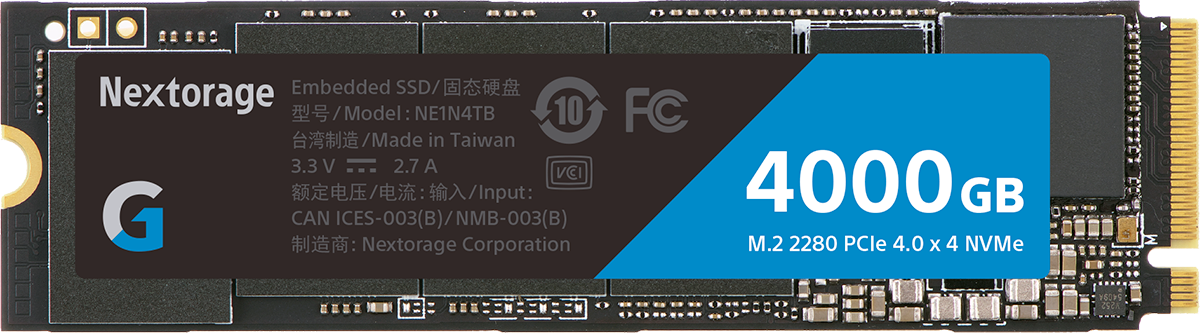 Nextorage Displays Next-Gen PCIe Gen 5.0 NVMe M.2 SSD With Massive  Heatsink, Up To 2 TB & 10 GB/s Speeds