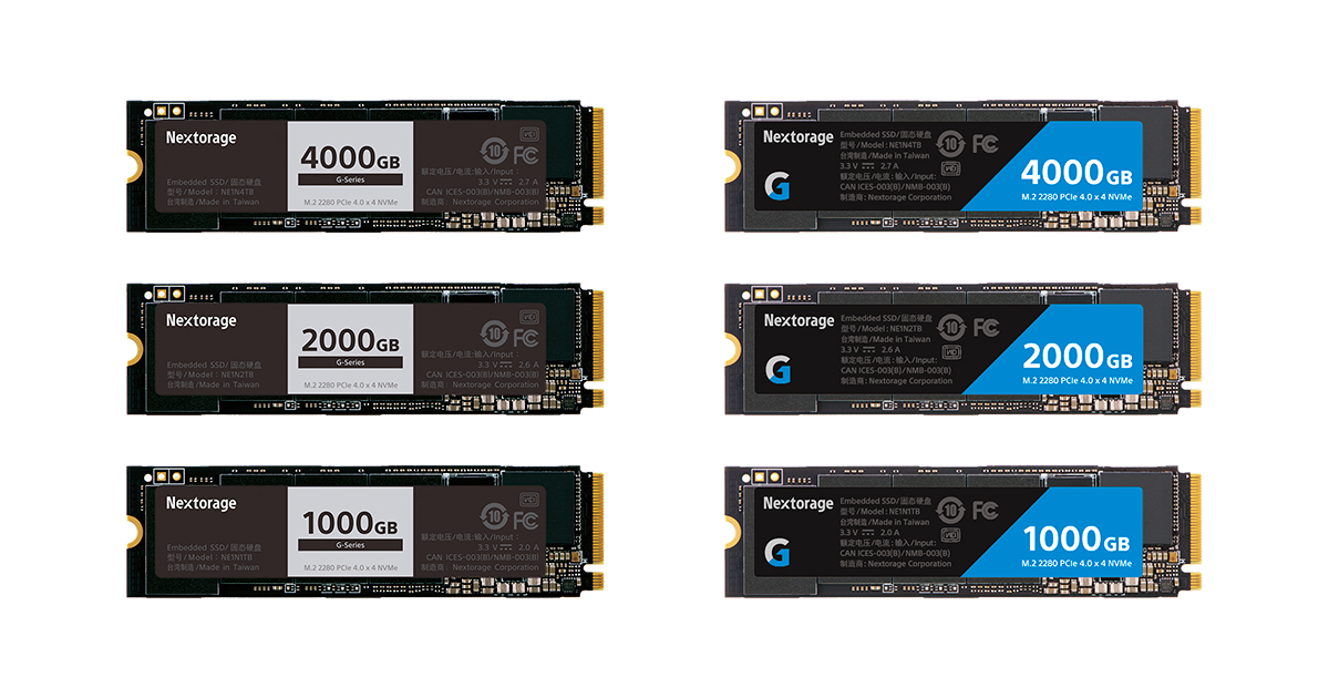 NE5N Series｜M.2 2280 PCIe®5.0 NVMe™ SSD – Nextorage