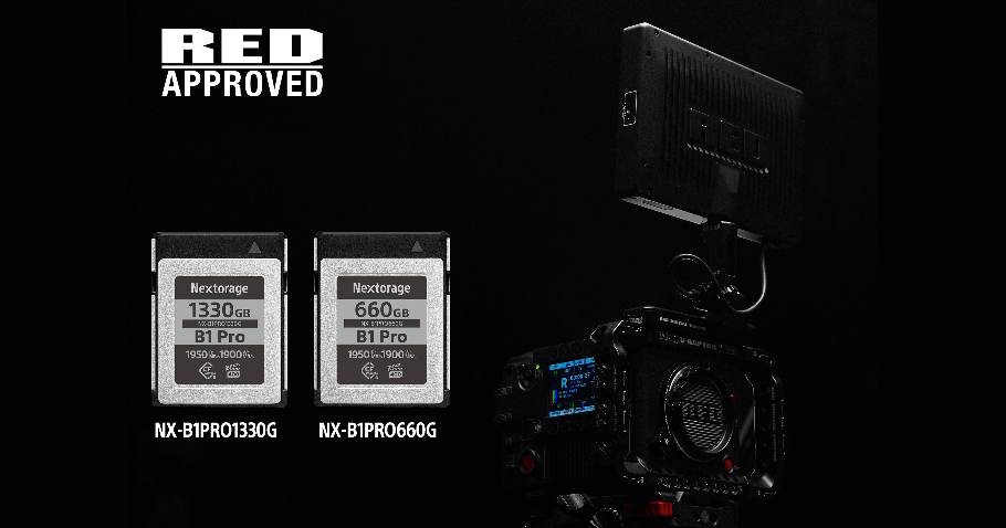 CFexpress™ Type B メモリーカード NX-B1PRO1330G/NX-B1PRO660G RED