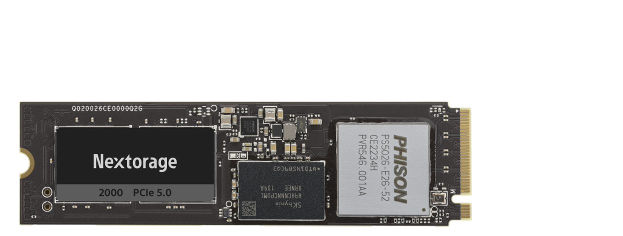 G Series｜M.2 2280 PCIe®4.0 NVMe™ SSD – Nextorage