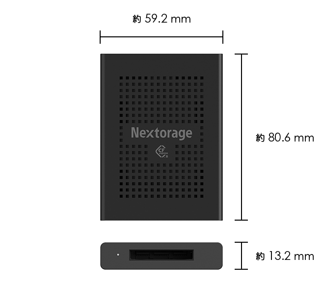 NX-SB1SE｜CFexpress™ Type B USB 20Gbps カードリーダー – Nextorage